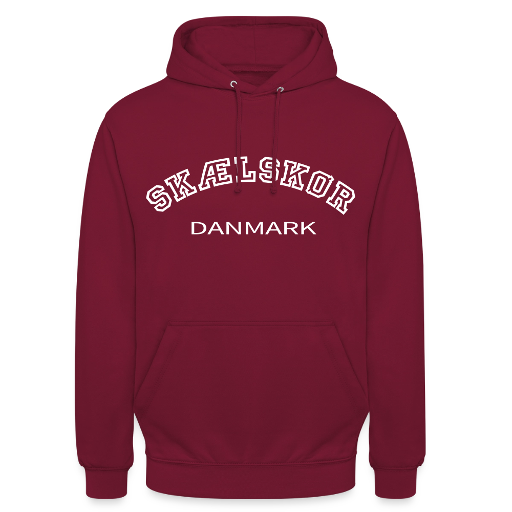 CityShirt - Hoodie - Skælskør - bordeaux