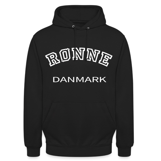 CityShirt - Hoodie - Rønne - sort