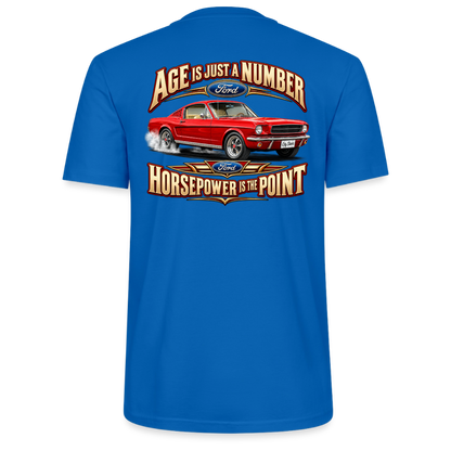 Carshirt T204 Ford - påfugleblå