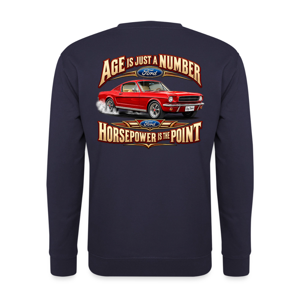 Carshirt 204 Ford - marineblå