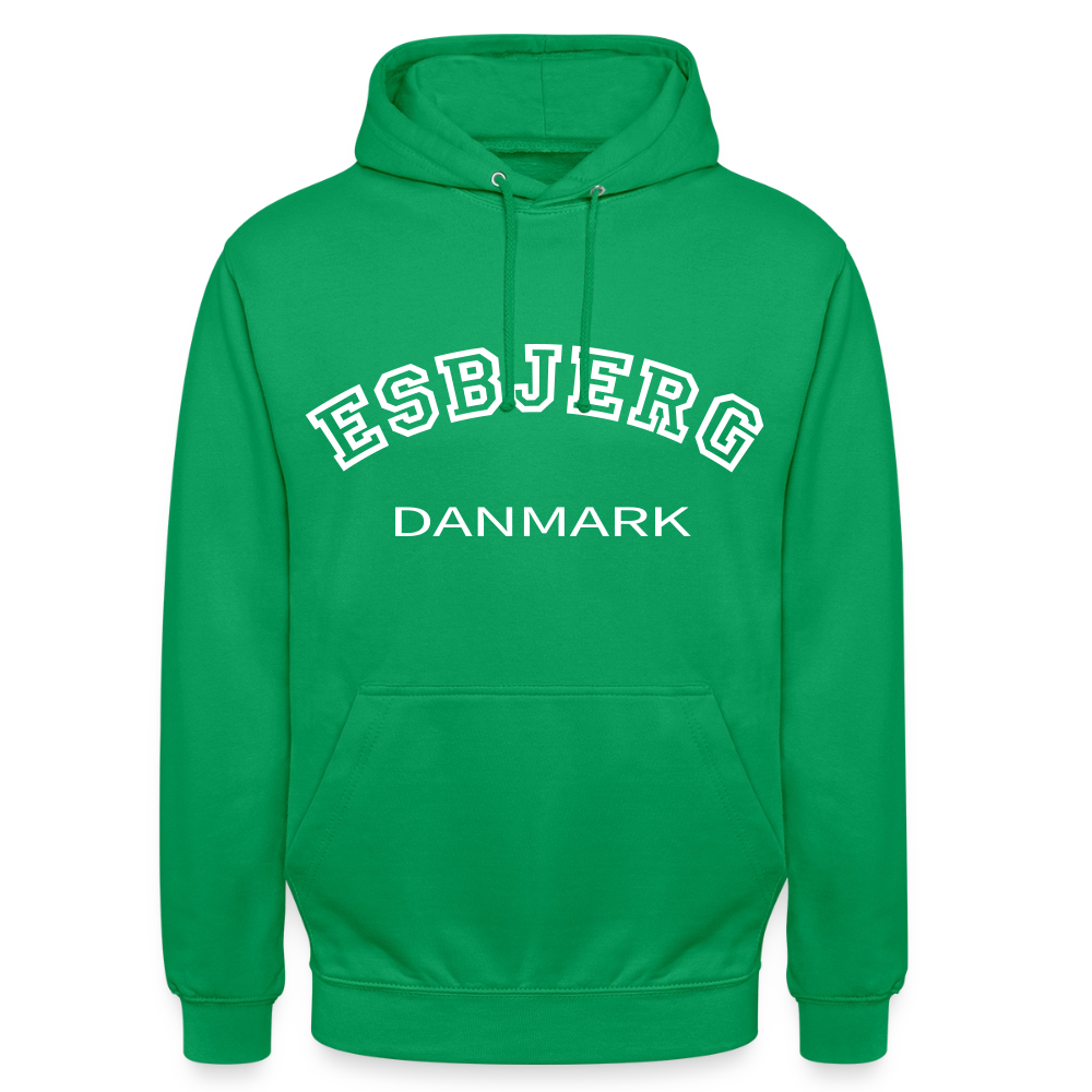 CityShirt - Hoodie - Esbjerg - kelly grøn