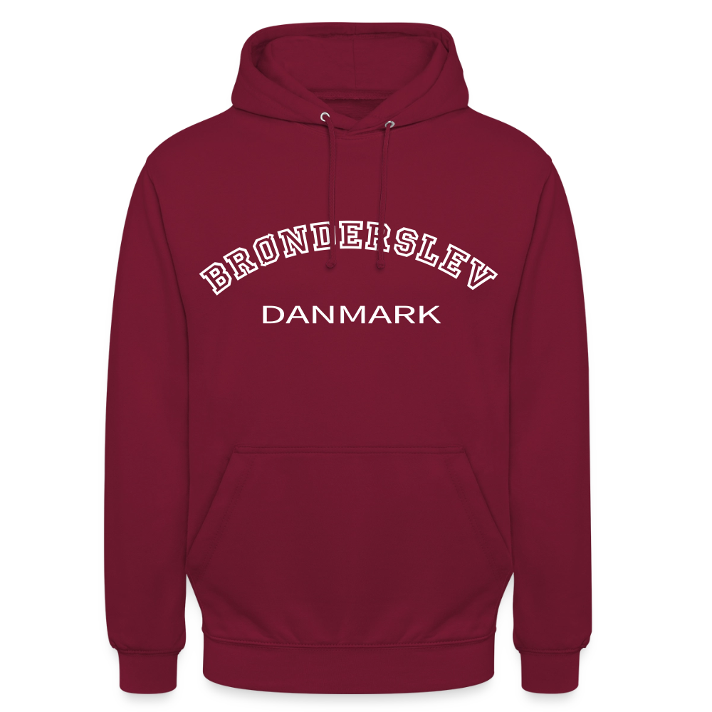 CityShirt - Hoodie - Brønderslev - bordeaux