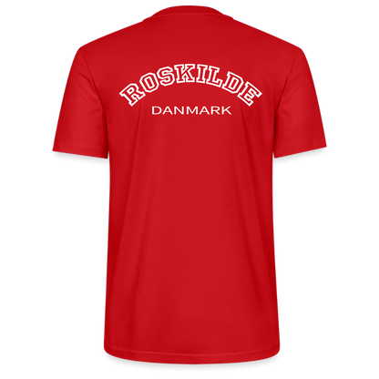 T-shirt unisex - Roskilde - rød