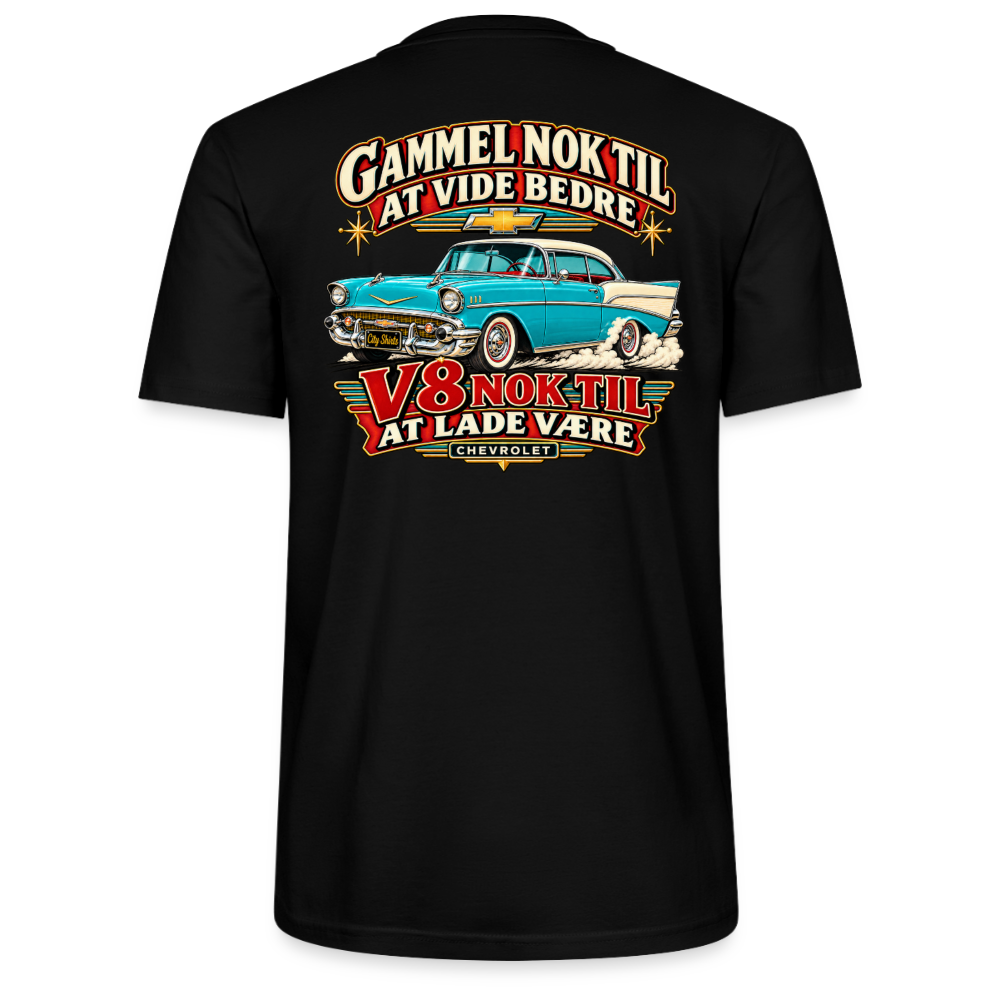 Carshirt T201 Chevrolet - sort