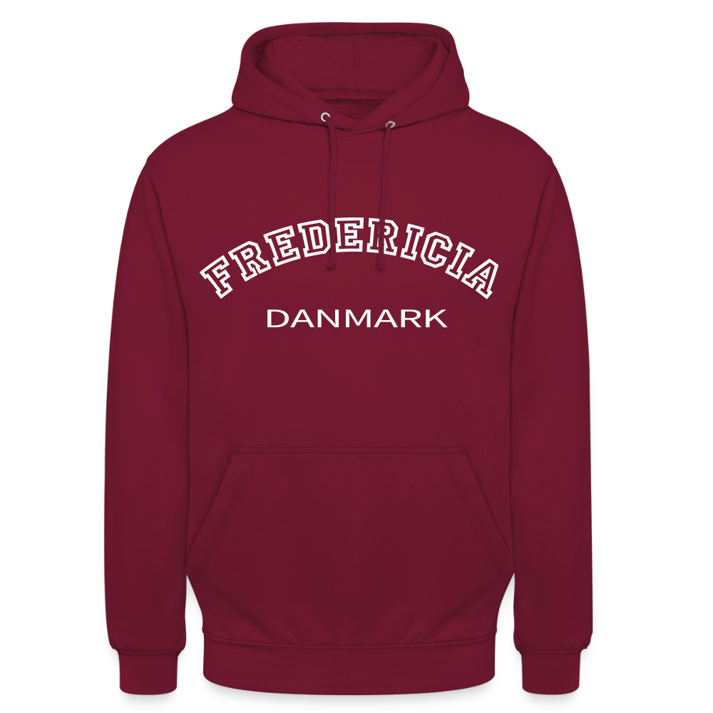 CityShirt - Hoodie - Fredericia - bordeaux