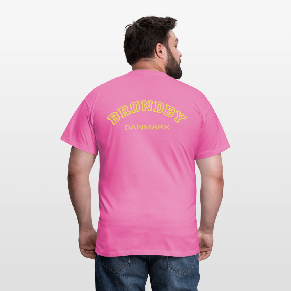 Herre-T-shirt - Brøndby - pink