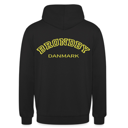 Hættetrøje unisex - Brøndby - sort