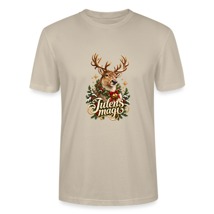 CityShirts - T-shirt - Julens magi – rensdyr - CS065 - beige