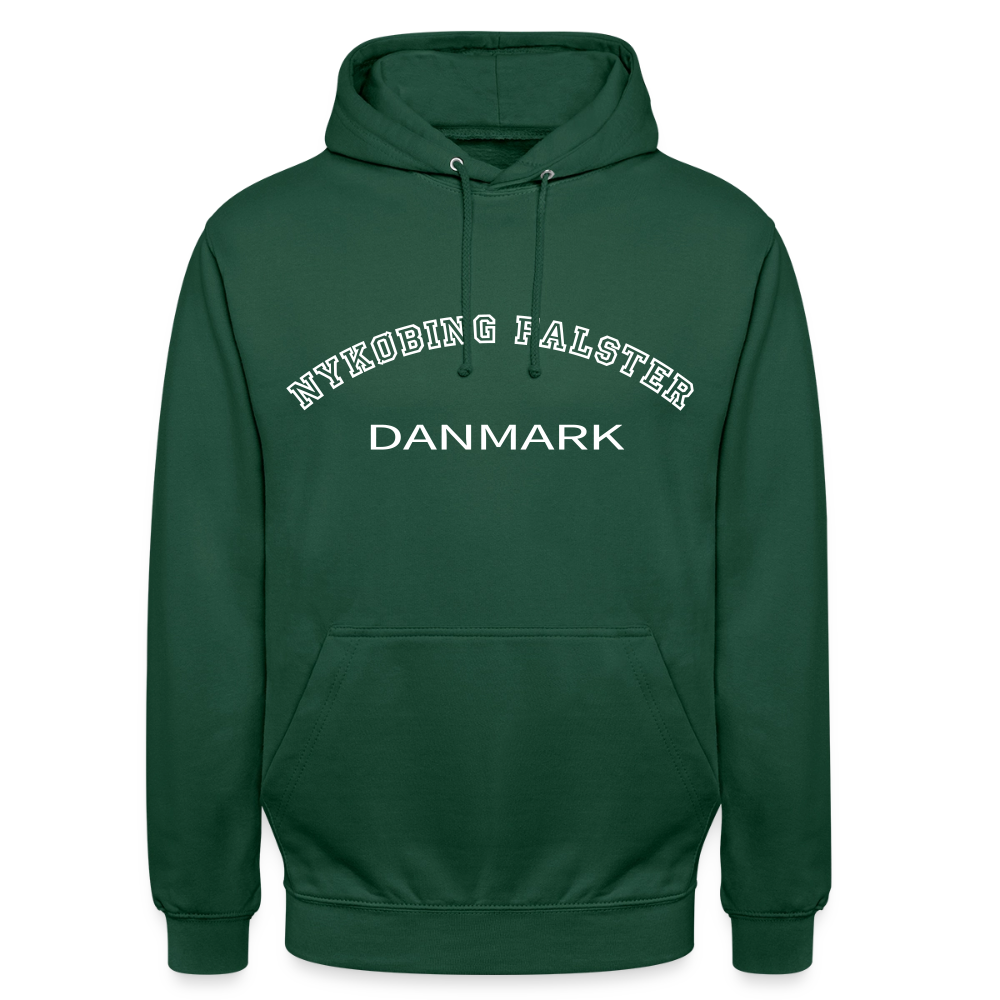 CityShirt - Hoodie - Nykøbing Falster - flaskegrøn