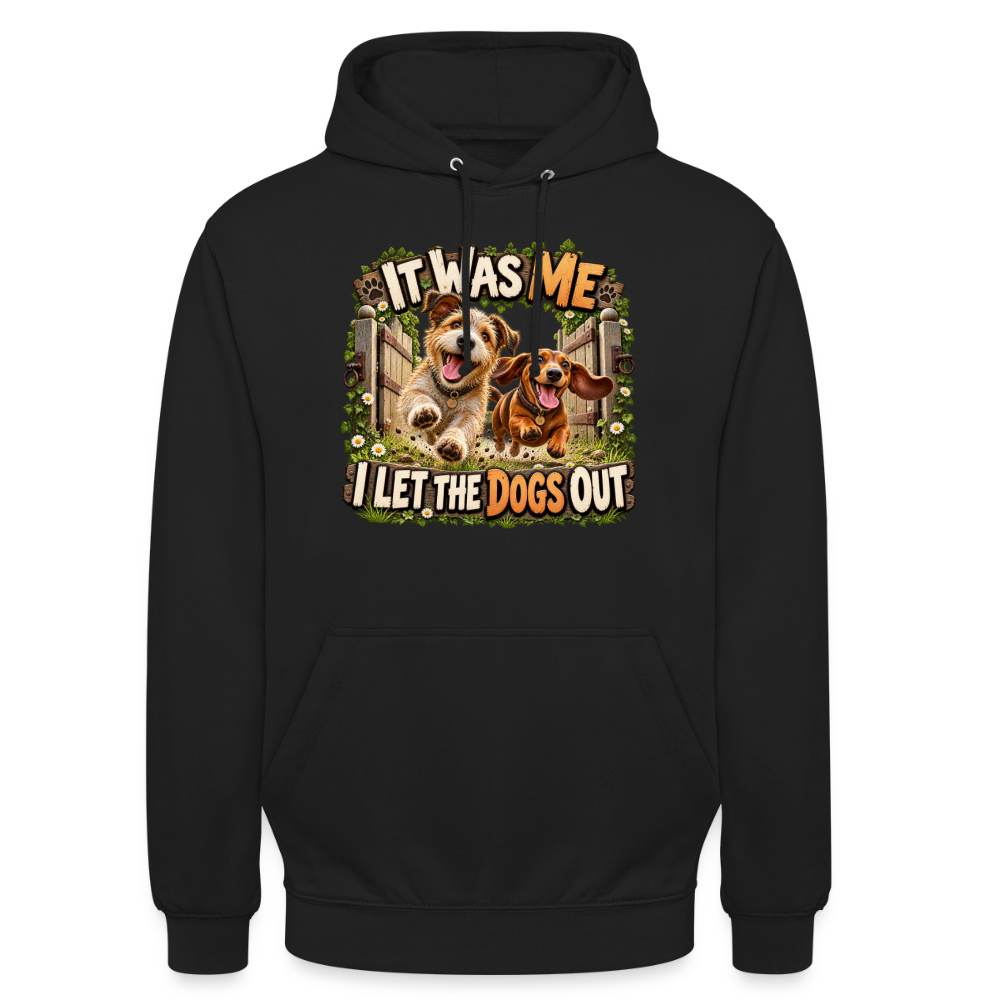 CityShirts - Hoodie - It was me – I let the dogs out - CS013 - sort