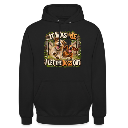 CityShirts - Hoodie - It was me – I let the dogs out - CS013 - sort