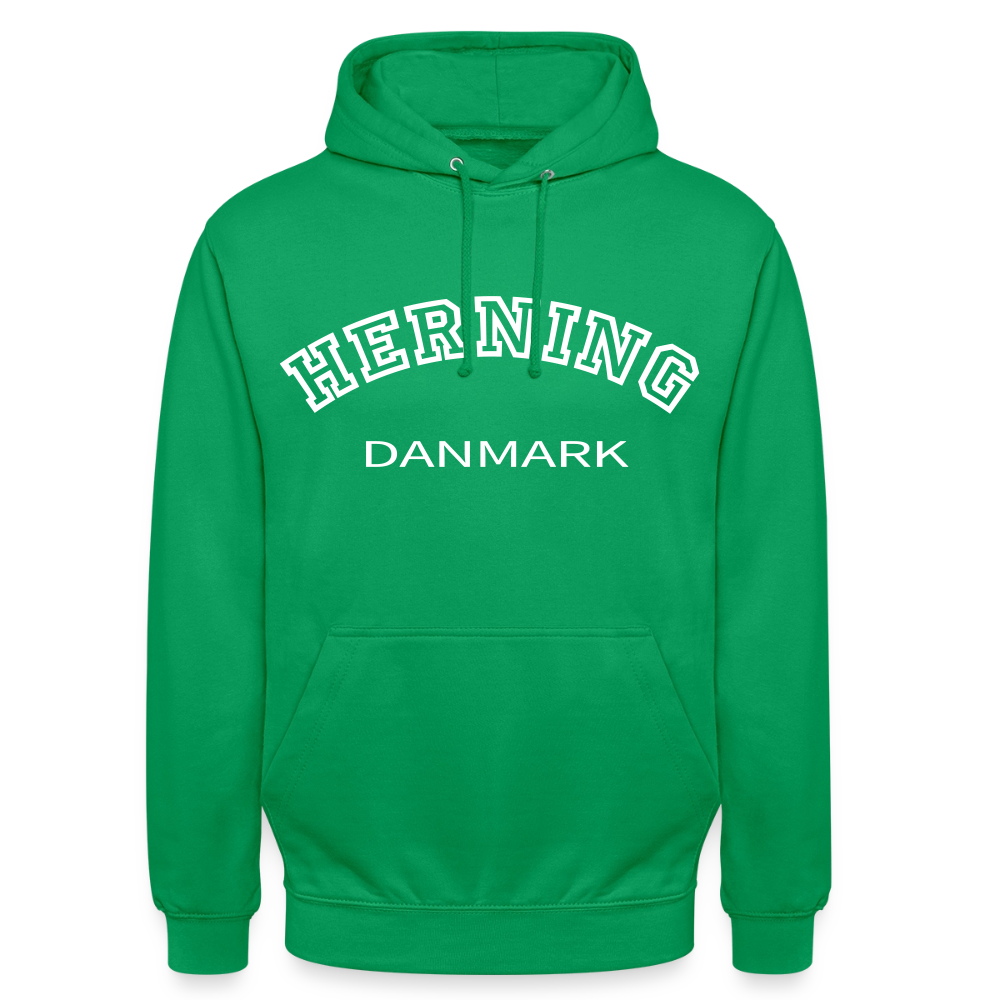 CityShirt - Hoodie - Herning - kelly grøn
