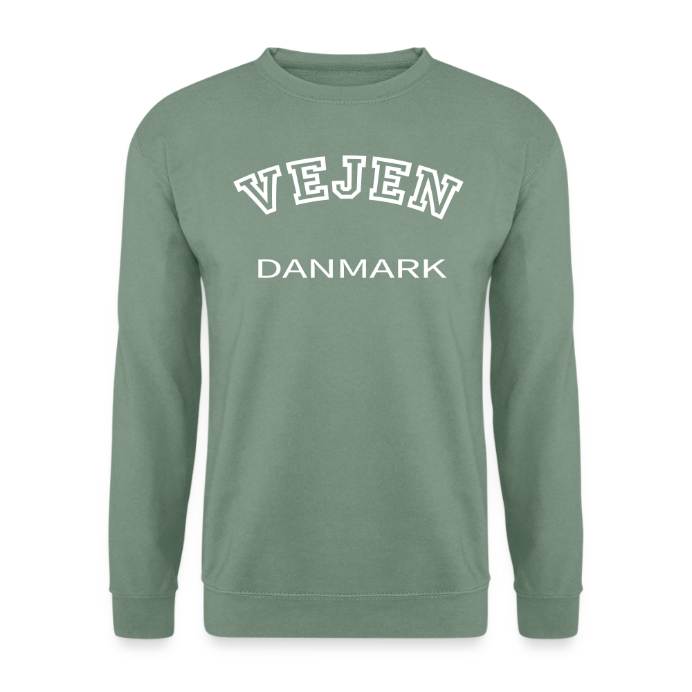 CityShirt - Sweatshirt - Vejen - grågrøn