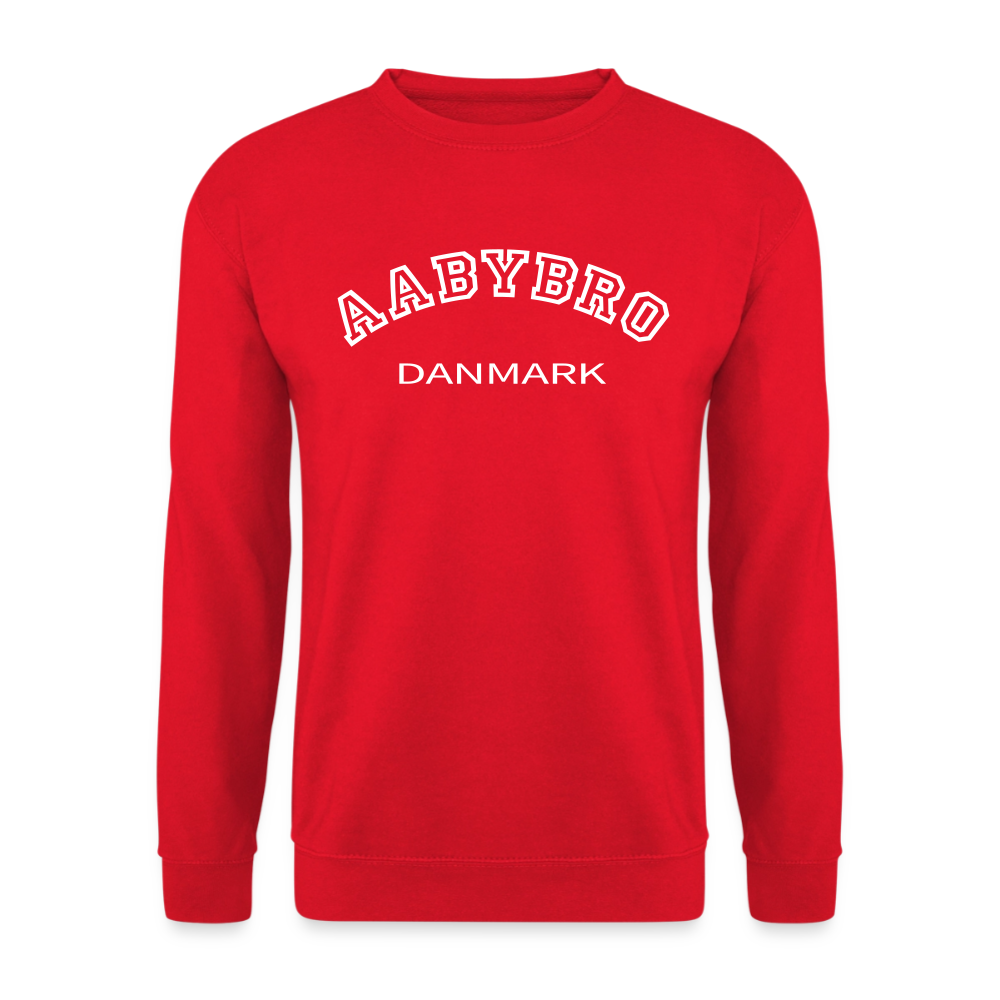 CityShirt - Sweatshirt - Aabybro - rød