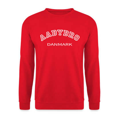 CityShirt - Sweatshirt - Aabybro - rød