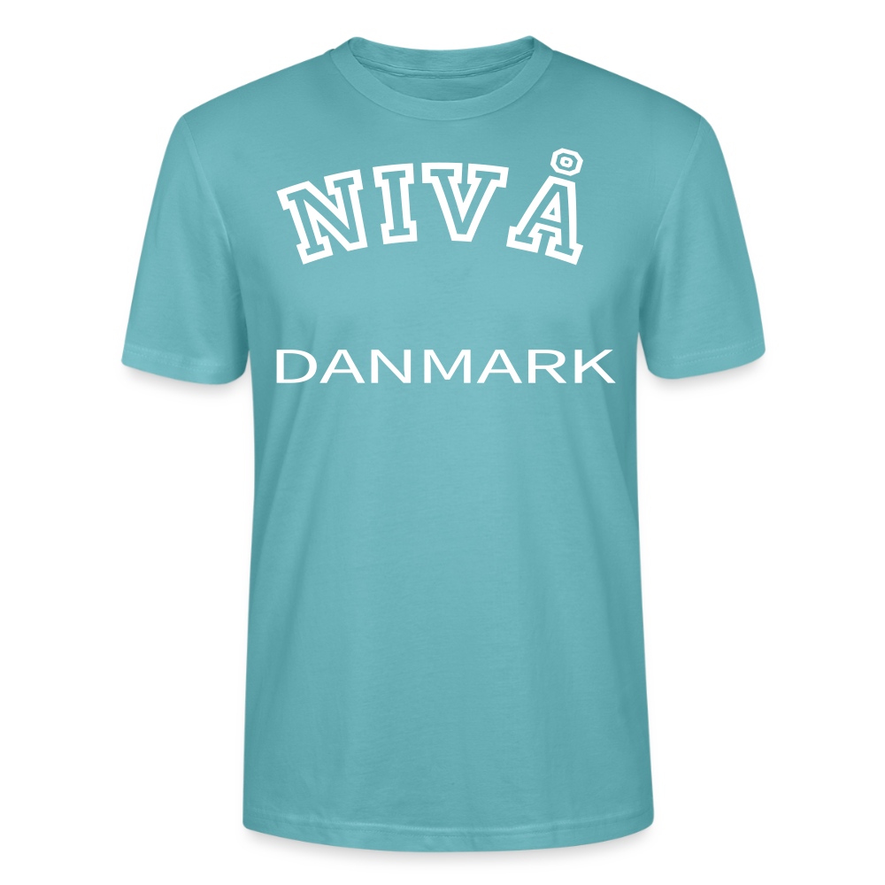 CityShirt - T-shirt - Nivå - pastelturkis