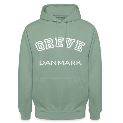 CityShirt - Hoodie - Greve - grågrøn