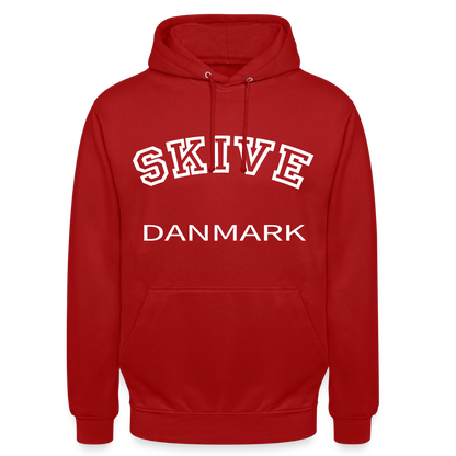 CityShirt - Hoodie - Skive - rød