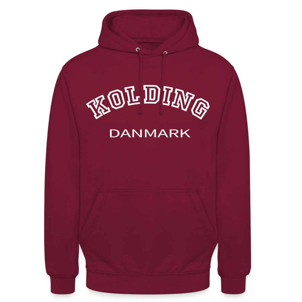 CityShirt - Hoodie - Kolding - bordeaux