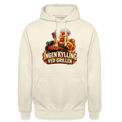 CityShirts - Hoodie - Ingen kylling ved grillen - CS054 - vaniljemilkshake
