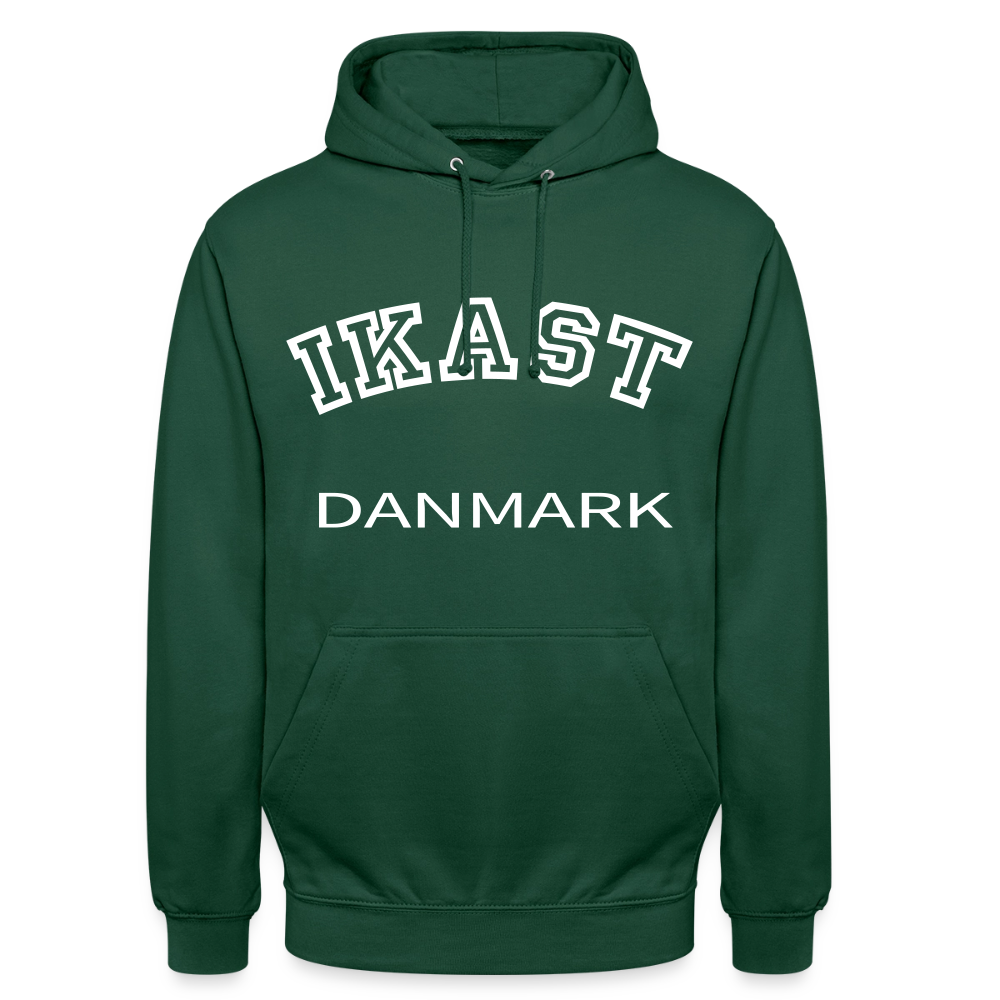 CityShirt - Hoodie - Ikast - flaskegrøn