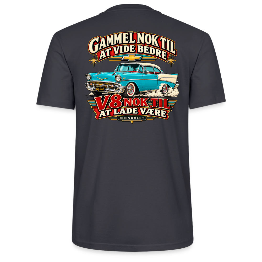 Carshirt T201 Chevrolet - mørk gråblå