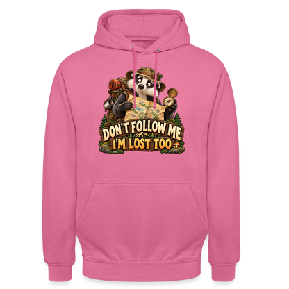CityShirts - Hoodie - Don’t follow me – I’m lost too - CS019 - pink