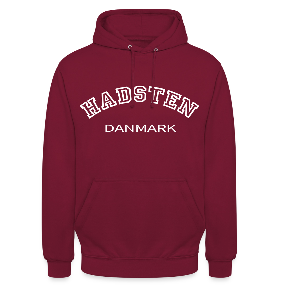 CityShirt - Hoodie - Hadsten - bordeaux