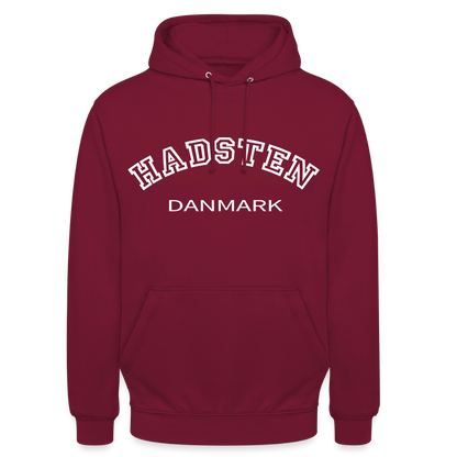 CityShirt - Hoodie - Hadsten - bordeaux