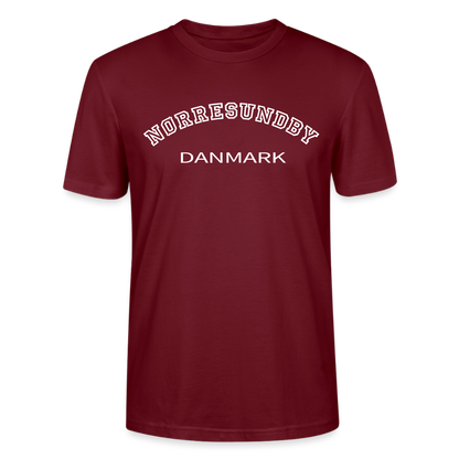 CityShirt - T-shirt - Nørresundby - burgunder-rød