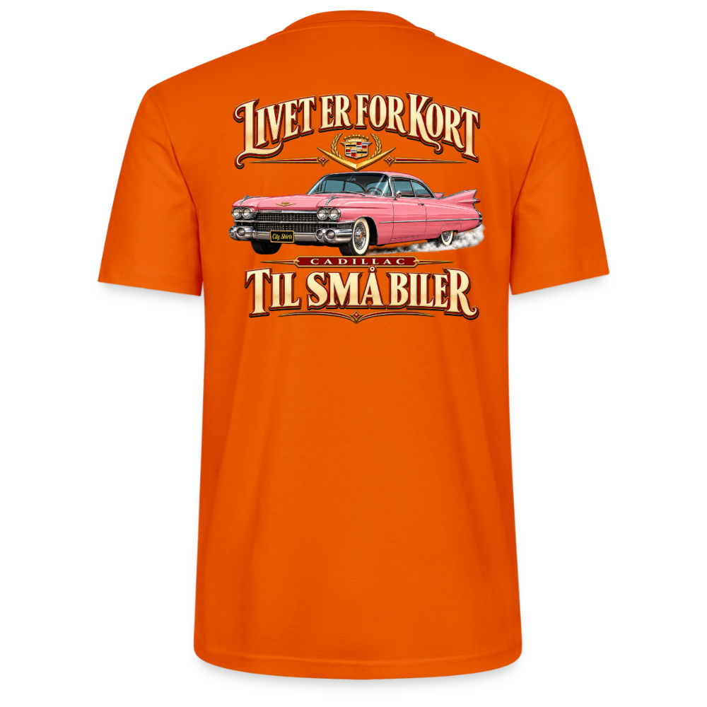 Carshirt T203 Cadillac - mørk orange