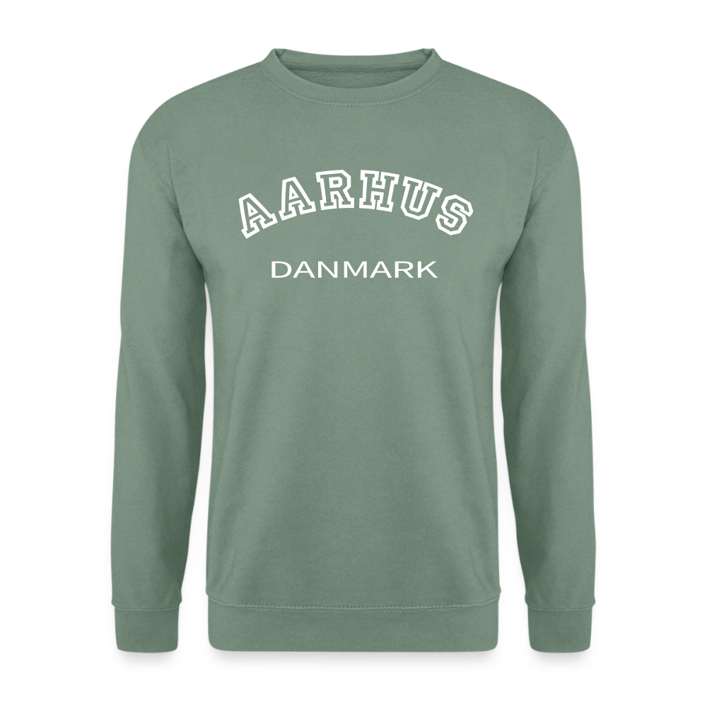 CityShirt - Sweatshirt - Aarhus - grågrøn