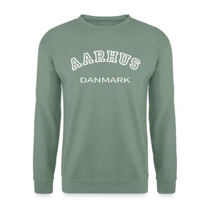 CityShirt - Sweatshirt - Aarhus - grågrøn