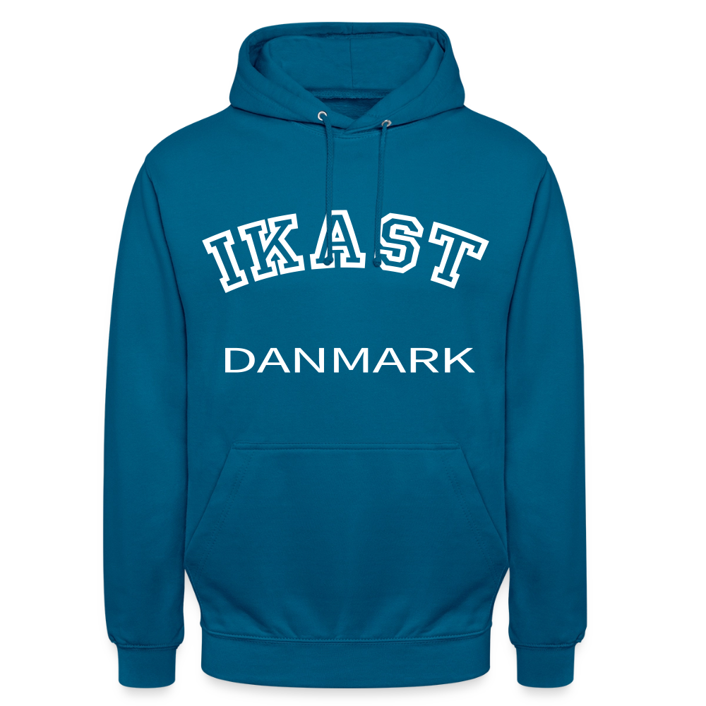 CityShirt - Hoodie - Ikast - dybt havblå 