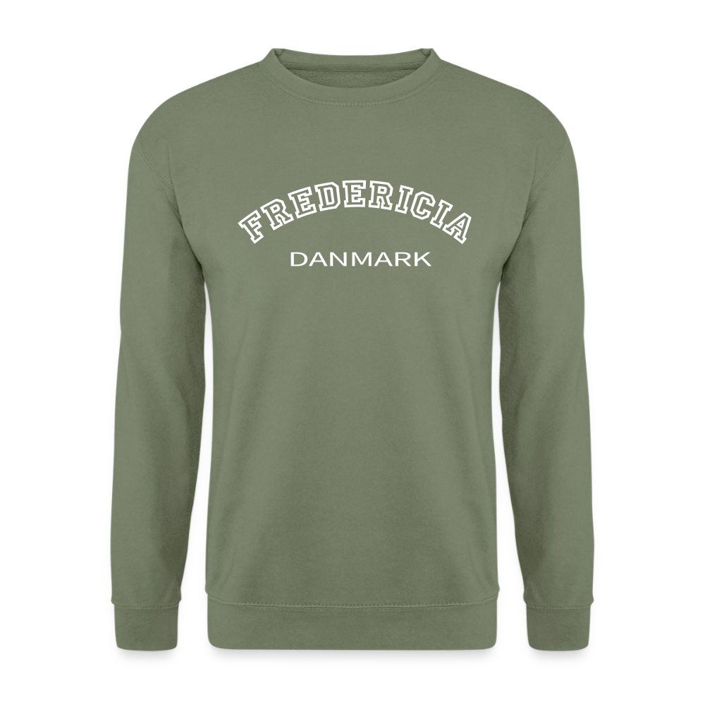 CityShirt - Sweatshirt - Fredericia - militærgrøn