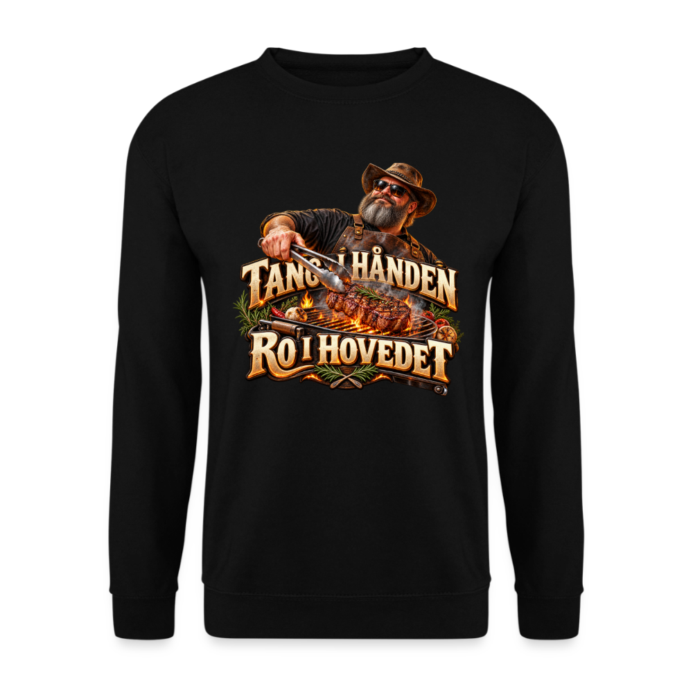 CityShirts - Sweatshirt - Tang i hånden – Ro i hovedet - CS050 - sort