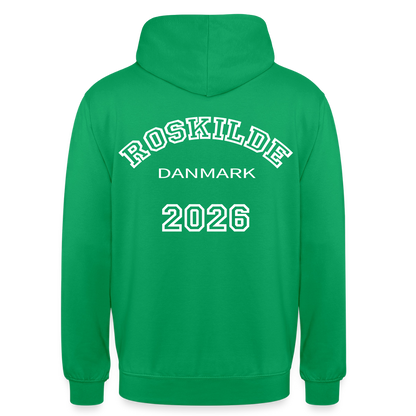 Hættetrøje unisex - Roskilde 2026 - kelly grøn