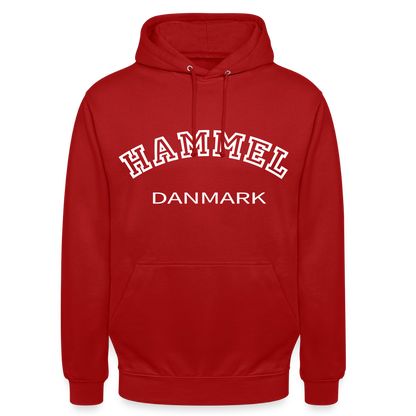 CityShirt - Hoodie - Hammel - rød