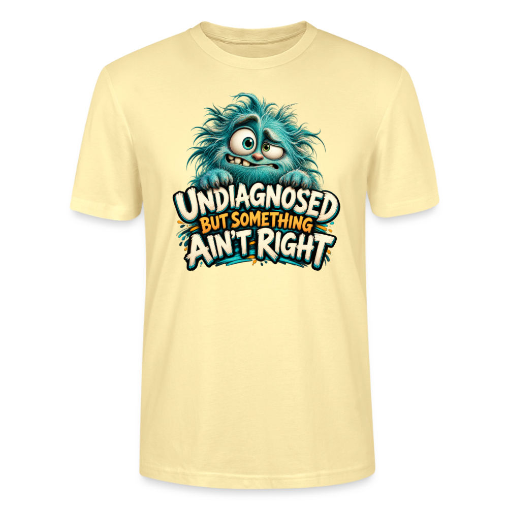 CityShirts - T-shirt - Undiagnosed – But something ain’t right - CS005 - cremefarvet