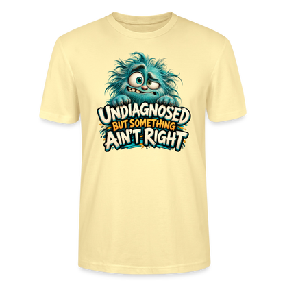 CityShirts - T-shirt - Undiagnosed – But something ain’t right - CS005 - cremefarvet