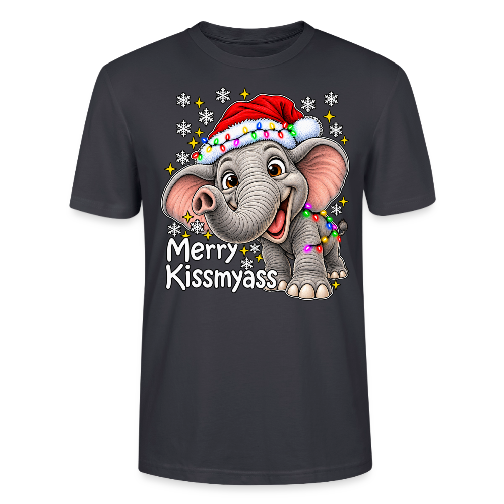 JuleShirt - mørk gråblå
