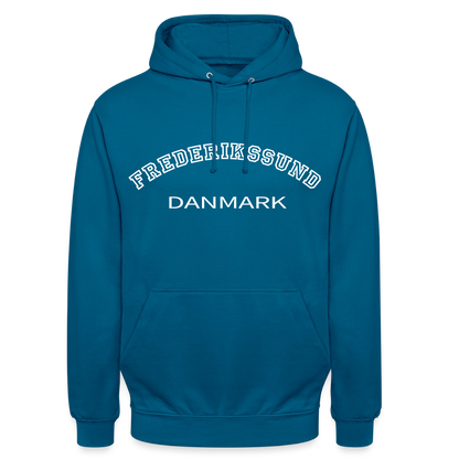 CityShirt - Hoodie - Frederikssund - dybt havblå 