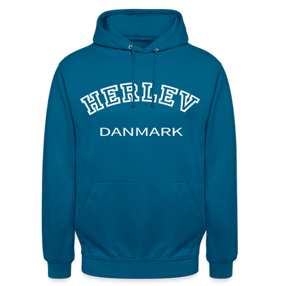 CityShirt - Hoodie - Herlev - dybt havblå 