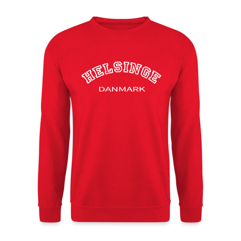 CityShirt - Sweatshirt - Helsinge - rød