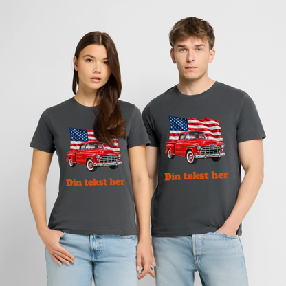 CityShirts - T-shirt - US Car - charcoal