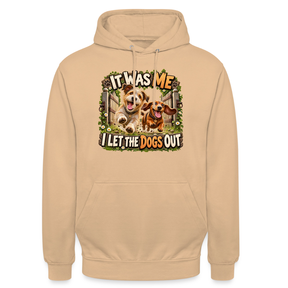 CityShirts - Hoodie - It was me – I let the dogs out - CS013 - fersken