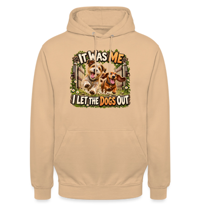CityShirts - Hoodie - It was me – I let the dogs out - CS013 - fersken