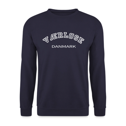 CityShirt - Sweatshirt - Værløse - marineblå