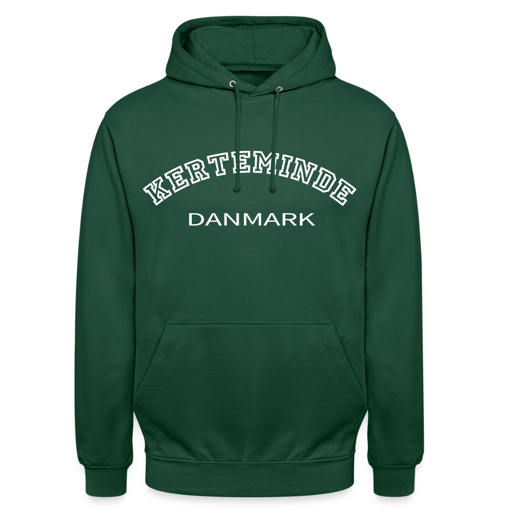 CityShirt - Hoodie - Kerteminde - flaskegrøn