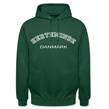 CityShirt - Hoodie - Kerteminde - flaskegrøn